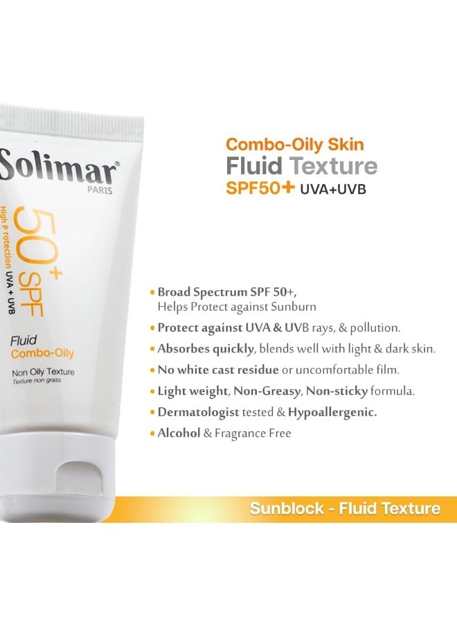 SOLIMAR PARIS SUN BLOCK SPF 50+ FLUID 50 ML