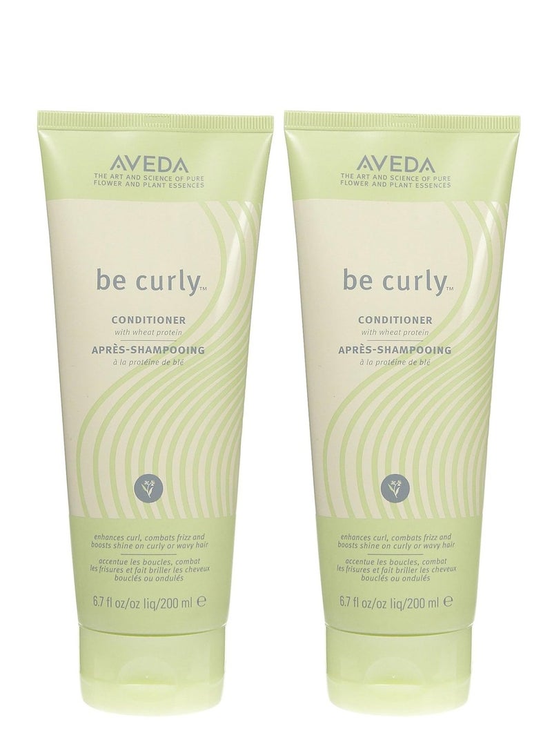 Be Curly Conditioner, 6.7 fl oz - Pack of 2