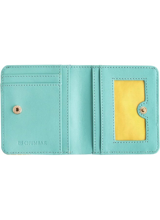 Chumbak Mustard Yellow Polyurethane Women's Mini Wallet