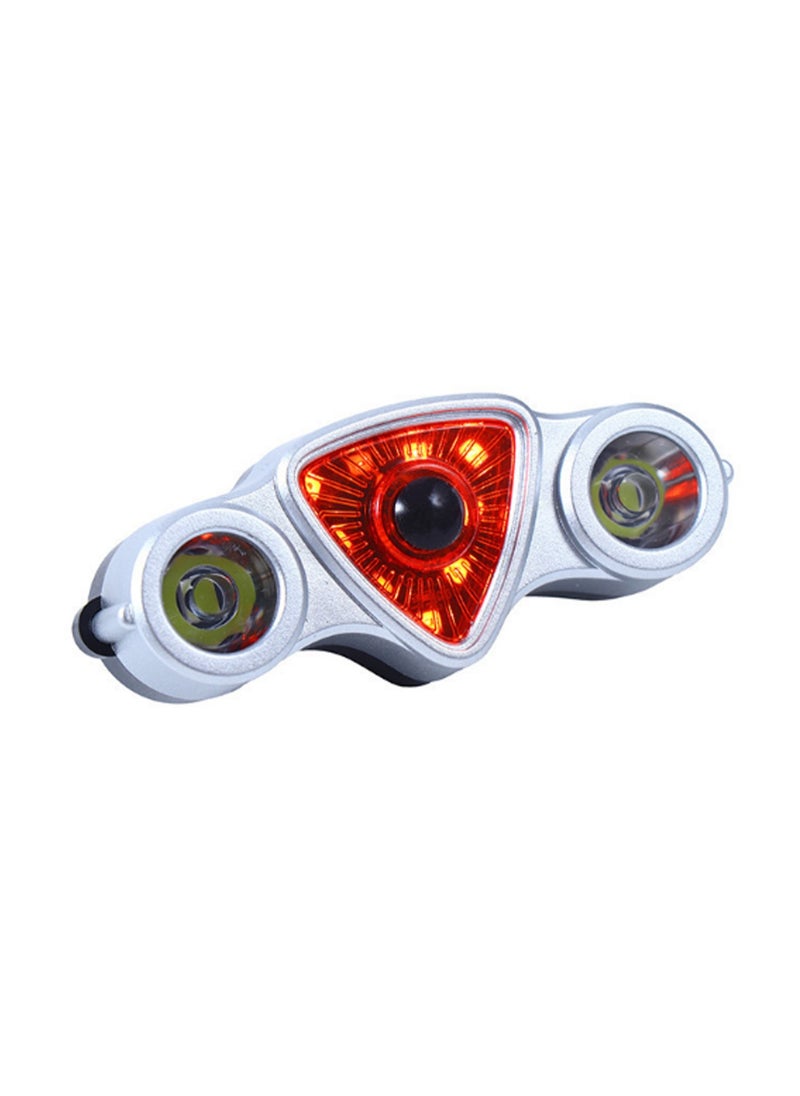 Red Light + White Light, Bicycle Taillight Reflector, Single Light Outdoor Mountain Bike Road Light Usb Charging Warning Light Led Bicycle Accessories