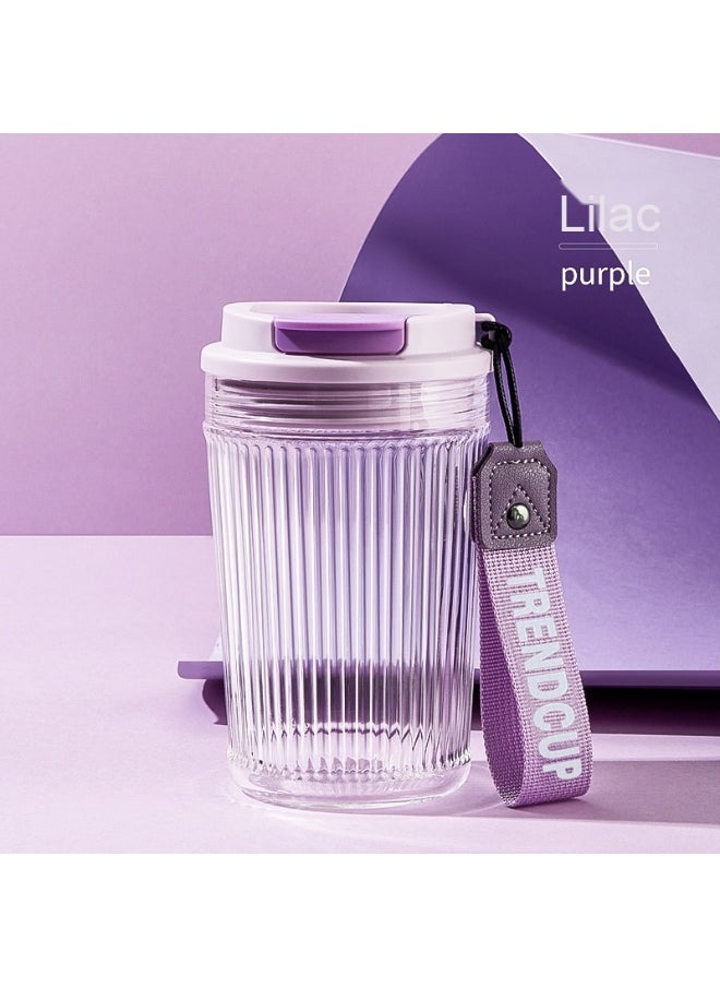 Stylish Portable Glass Coffee Tumbler