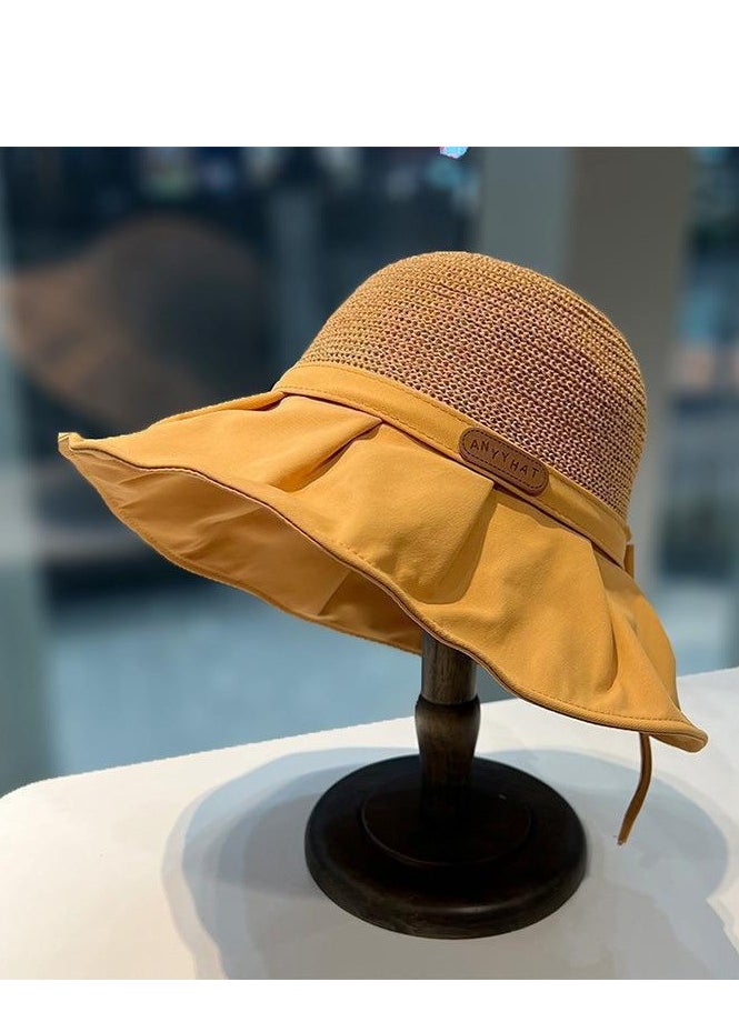 Summer Wide Brim Fisherman Hat - The Perfect Blend of Sun Protection and Fashion