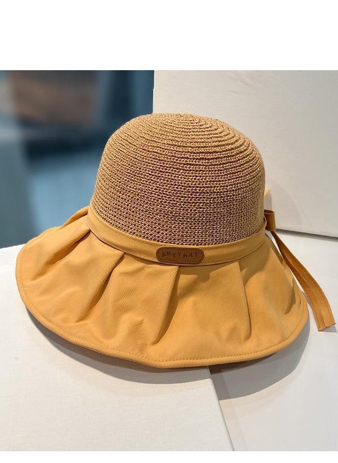 Summer Wide Brim Fisherman Hat - The Perfect Blend of Sun Protection and Fashion