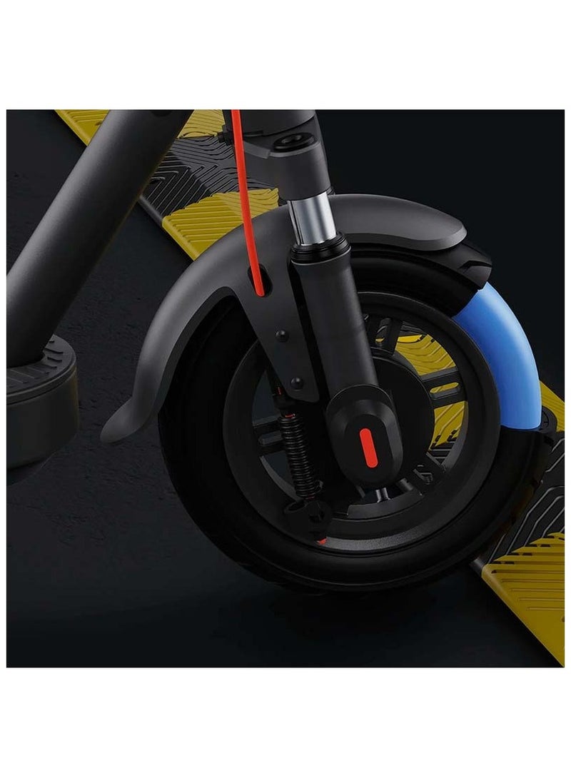Electric Scooter Elite | IPX5 waterproof | 700W brushless motor | 400W Rated Power | dual-spring suspension and shock absorbency of 30mm | Black