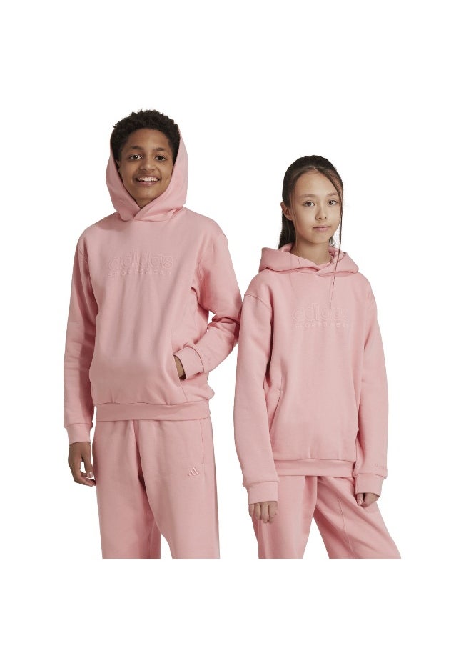 adidas J Szn Gfx Hd Pink Training Sweatshirts 7-8Y
