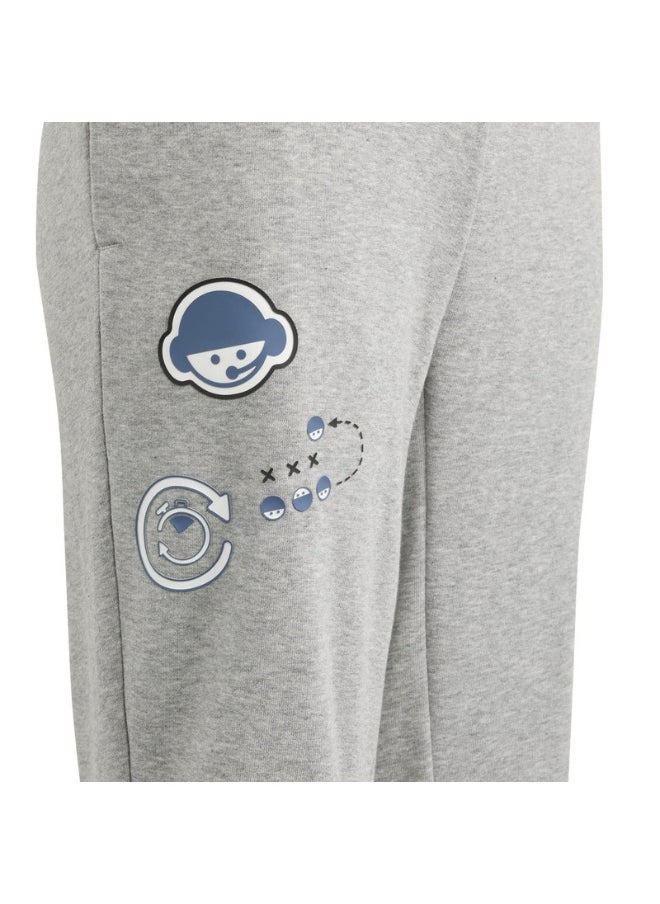 adidas J Bluv Pant Grey Training Pants 7-8Y