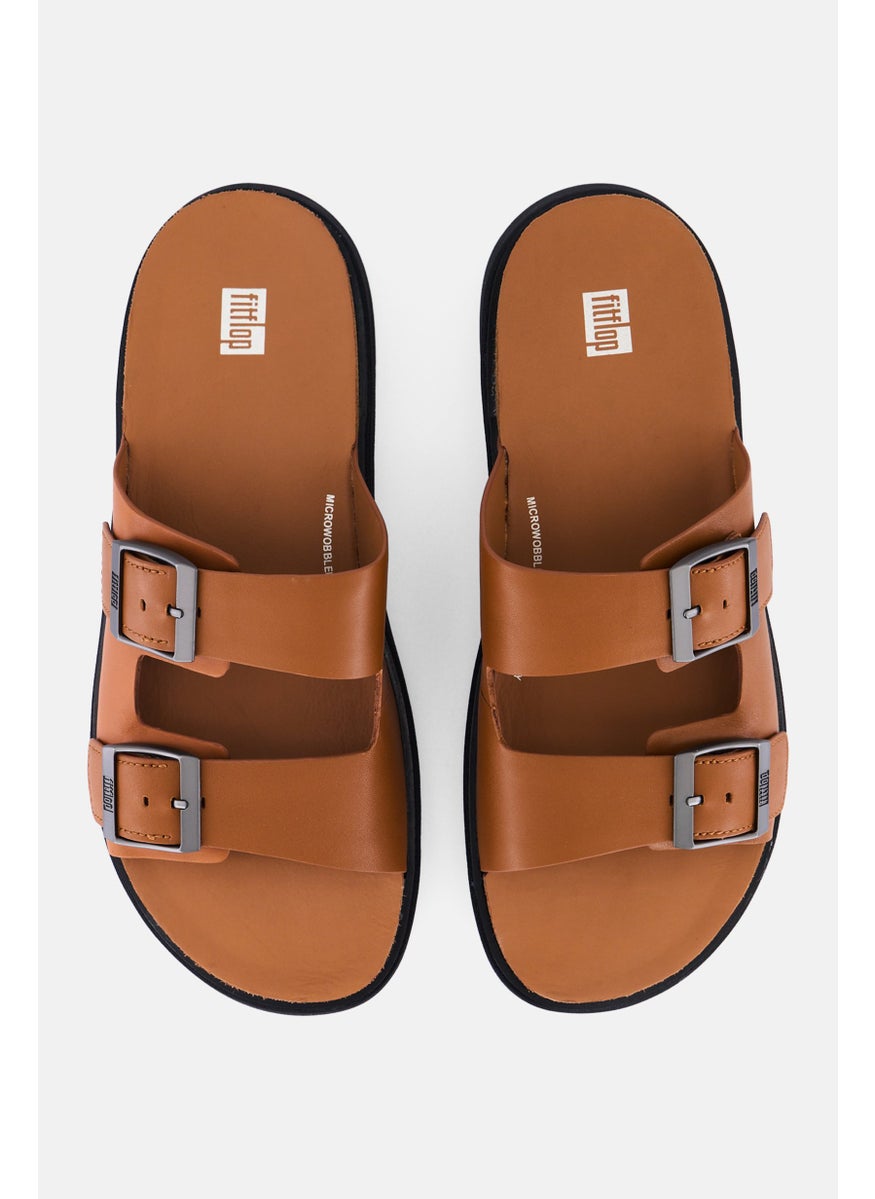 Men Slip On Slide ,Tan