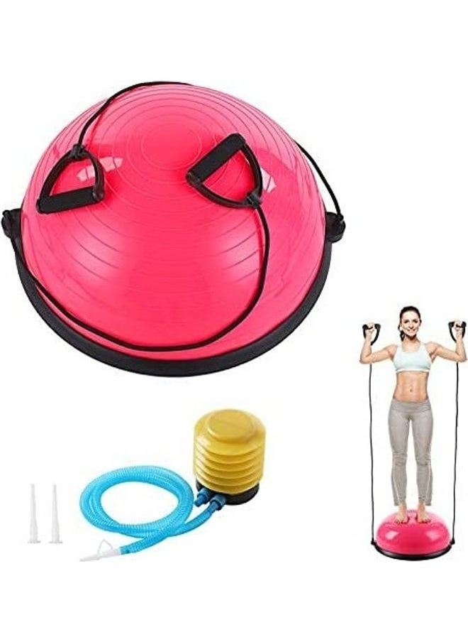 Exercise Balance Ball With Resistance Bands