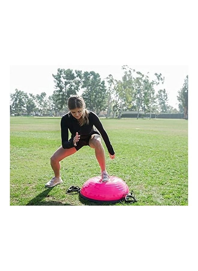 Exercise Balance Ball With Resistance Bands