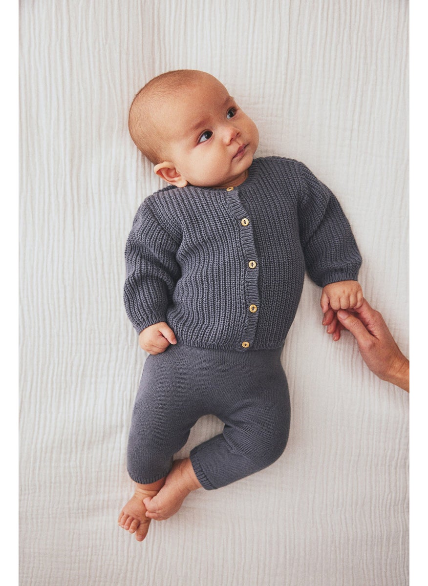 2-Piece Cotton-Knit Set