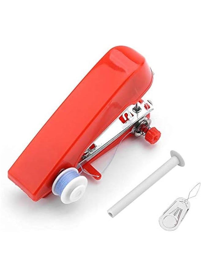 Handheld Sewing Machine, Mini Portable Stitch Manual Sewing Machine, Quick Repairing Tool for Home Office Car Travel Use