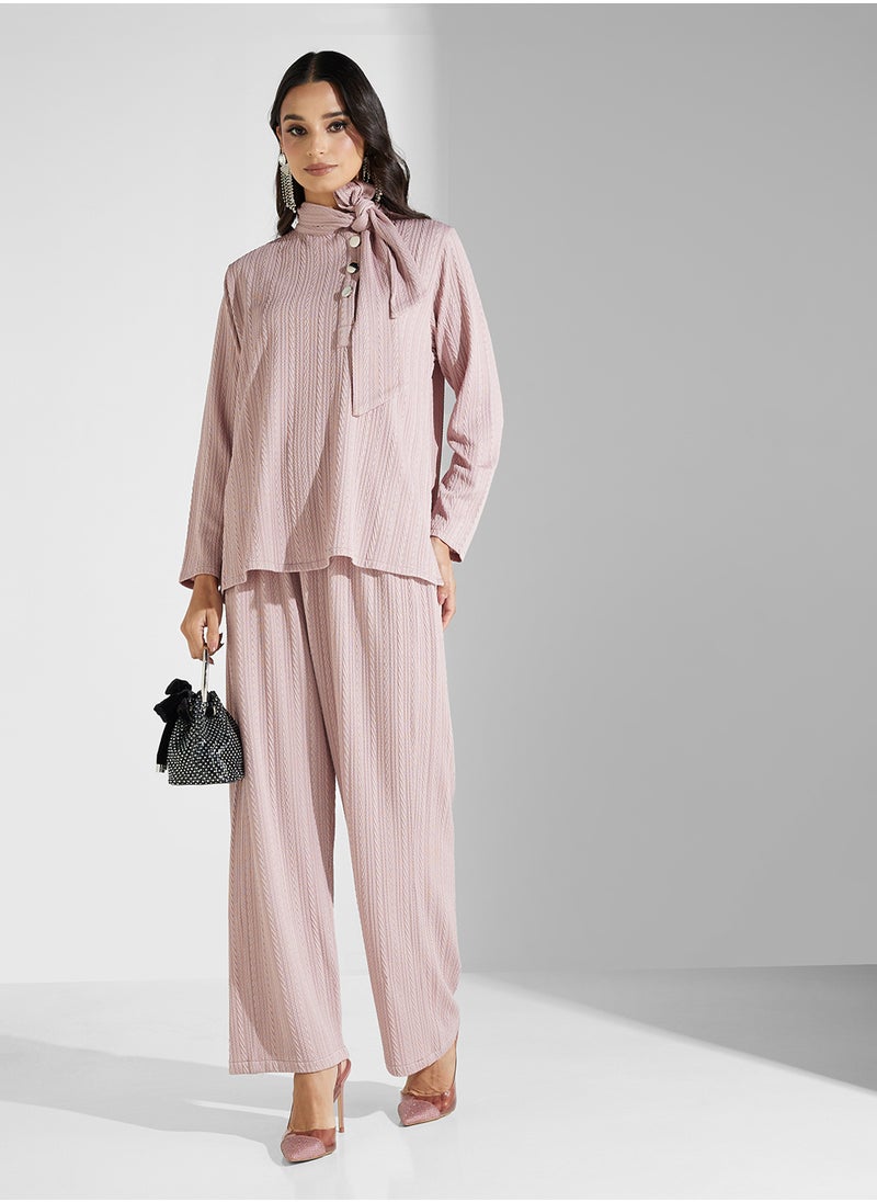 TIE NECK 2PCS SET