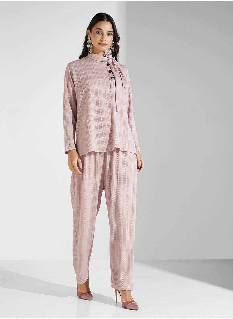 TIE NECK 2PCS SET