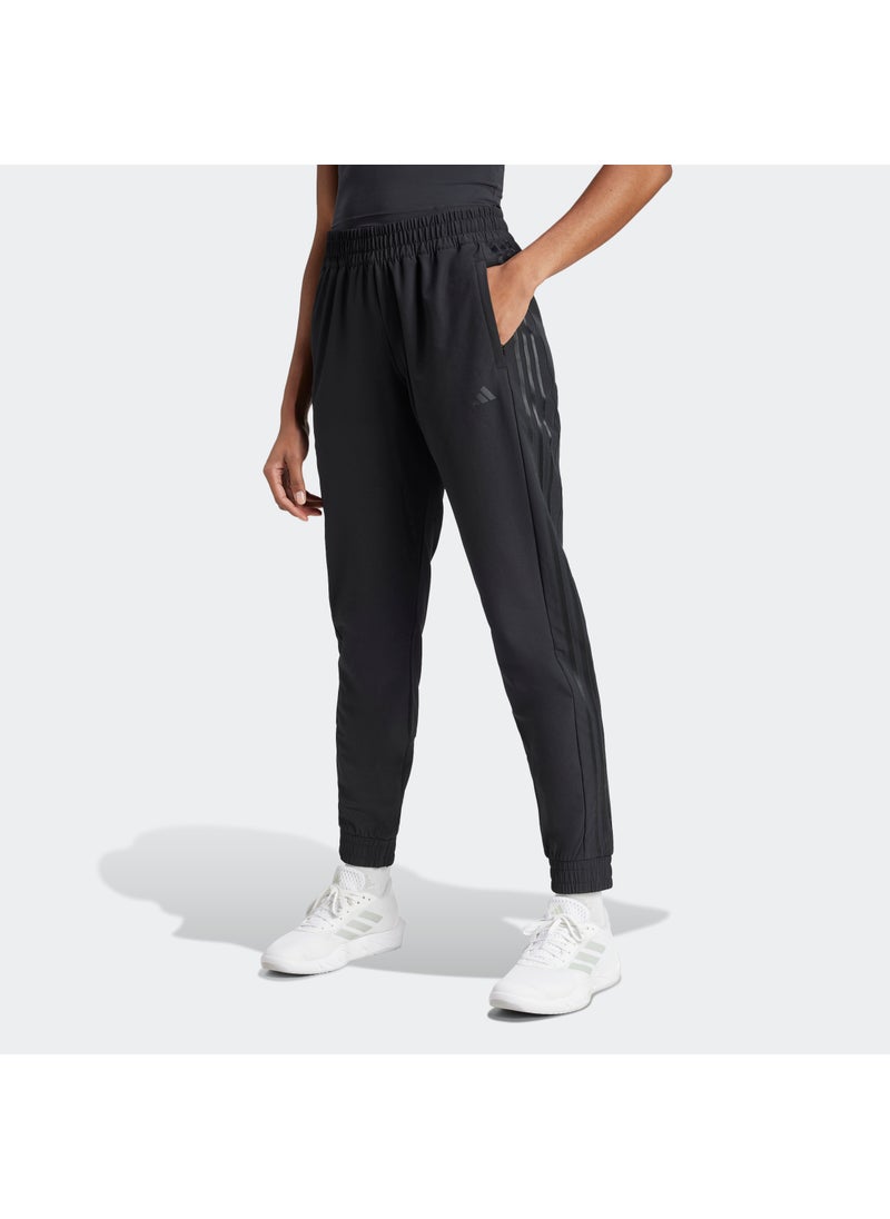 Pacer All Gym 3 Stripe Woven Mid Rise Pants