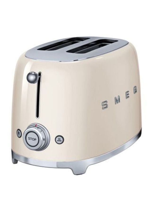 2 Slice Toaster 950W 950.0 W TSF01CRUK Beige/Silver