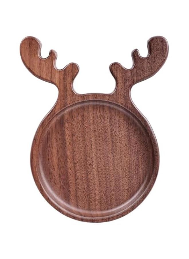 Diverse Walnut Trays, Hawthorn Tray Series - Adding Natural Beauty to Appetizers, Bread, Fruit Salads, and Cheese Boards (A-antlers)