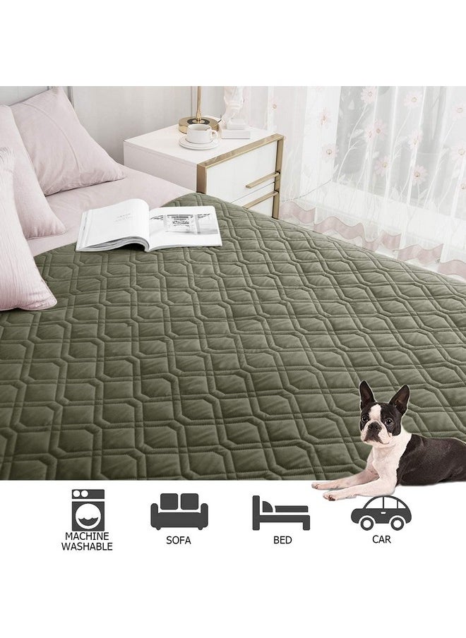 Ameritex Waterproof Dog Bed Cover Pet Blanket for Furniture Bed Couch Sofa Reversible