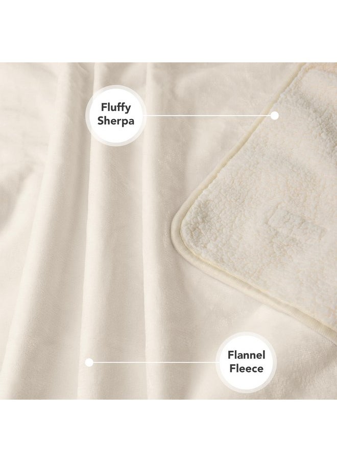 PetAmi Waterproof Dog Blanket for Medium Large Dogs, Pee Proof Pet Blanket for Couch Bed, Reversible Water Proof Blanket for Puppy Indoor Cat, Soft Dog Fleece Blankets Washable, 40x60 Beige