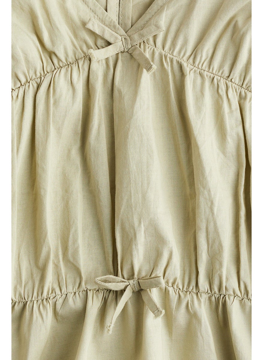 Peplum Cotton Blouse