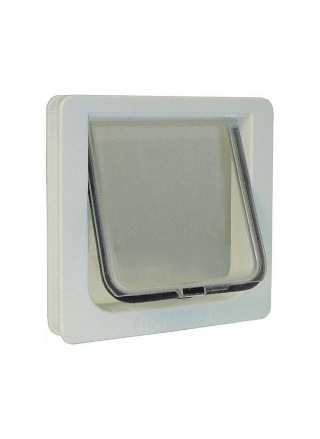 Ideal Pet Products Cat Flap Door with 4 Way Lock, 6.25