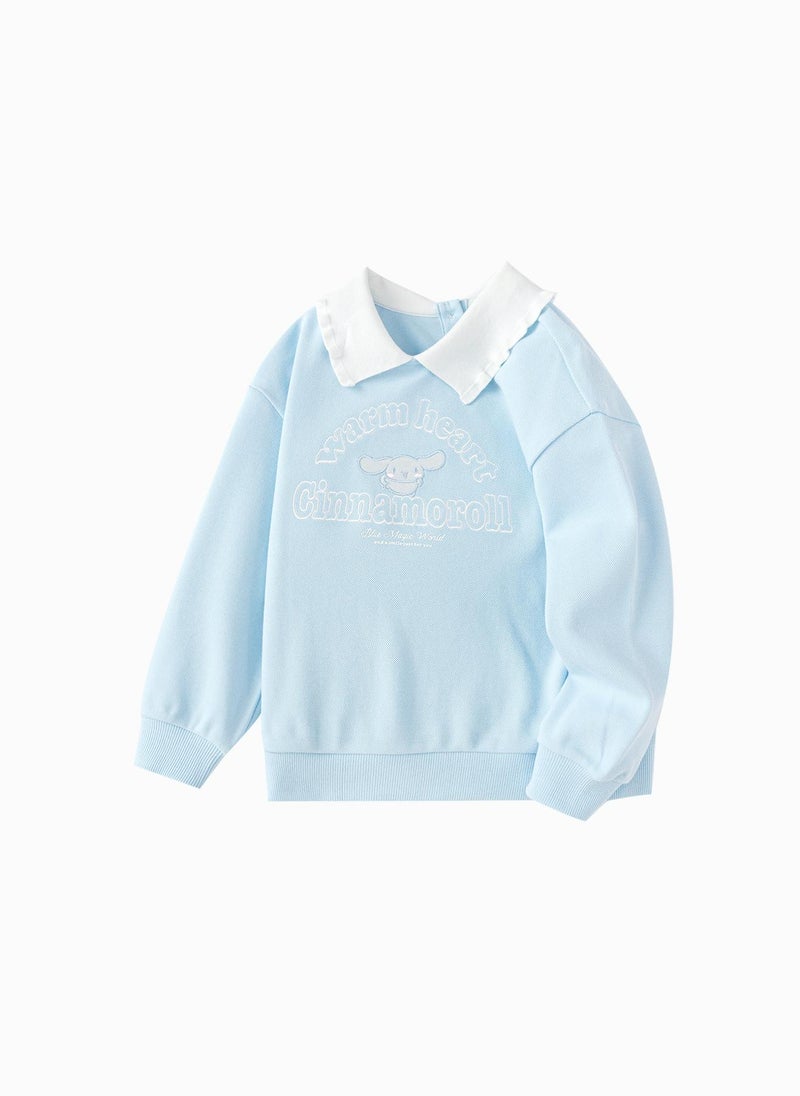 Toddler Girl Round neck sweatshirt