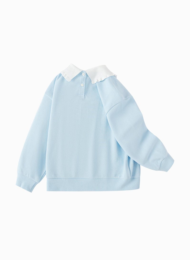 Toddler Girl Round neck sweatshirt