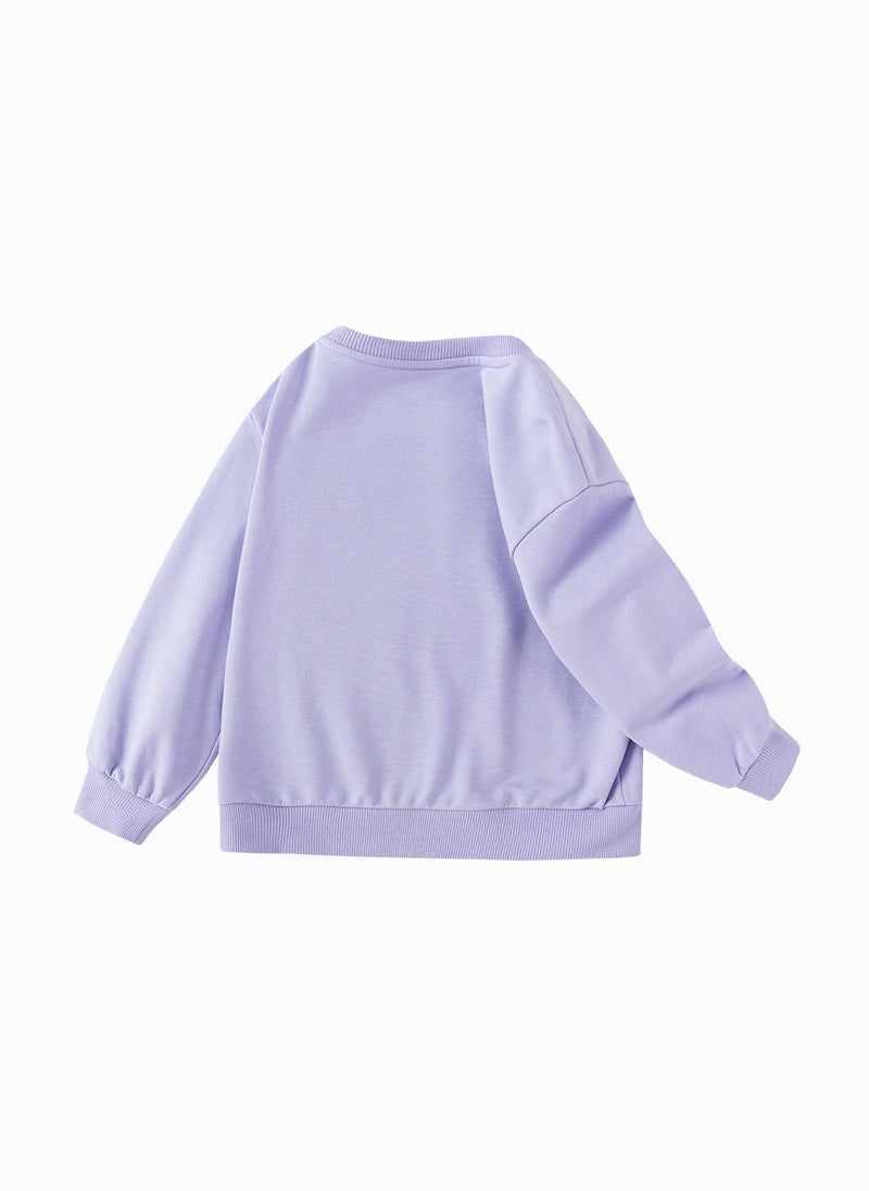 Toddler Girl Round neck sweatshirt