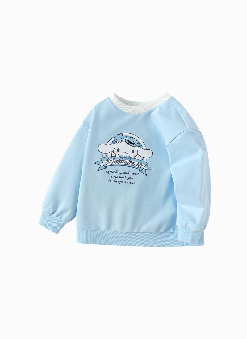 Toddler Girl Round neck sweatshirt