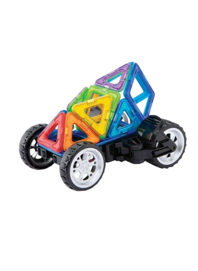 Amazing Transform 17Pc Wheel Set | Magnetic Tiles For Stem Development, And Critical Thinking | Magnetic Blocks And Building Tiles To Develop Problem-Solving Ability And Shape Recognition