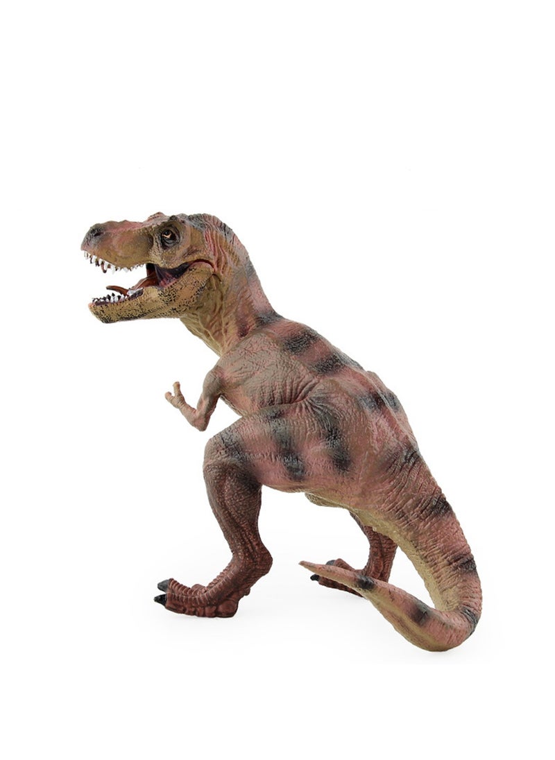 Solid Simulation Plastic Static Dinosaur Toy Model Ornaments Collection Dinosaur Model (Crouching Tyrannosaurus Rex)