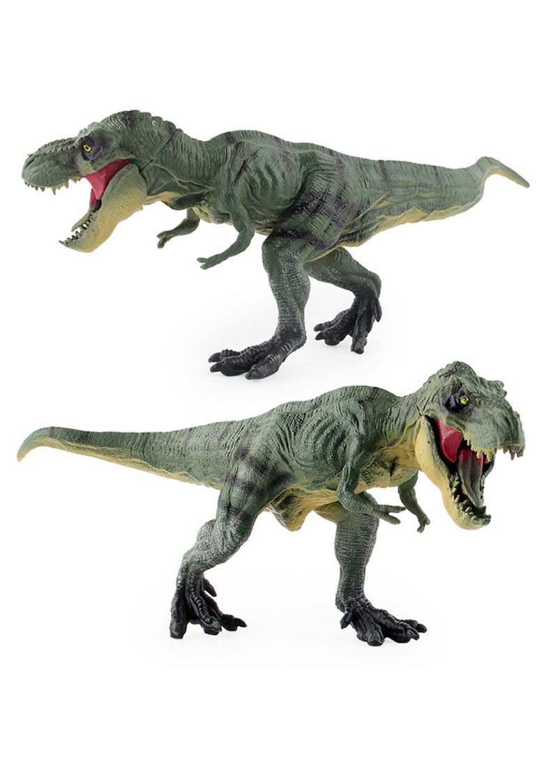 Solid Simulation Plastic Static Dinosaur Toy Model Ornaments Collection Dinosaur Model (Walking Tyrannosaurus Rex)