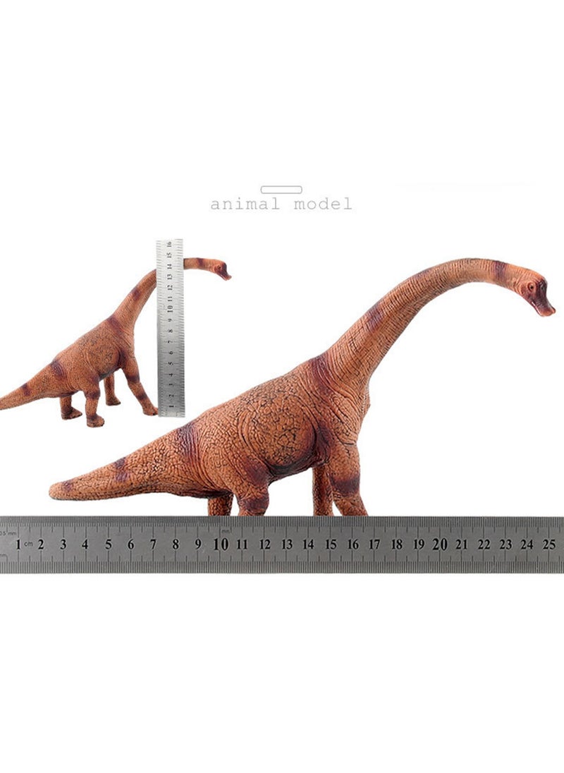 Solid Simulation Plastic Static Dinosaur Toy Model Ornaments Collection Dinosaur Model (Brachiosaurus)