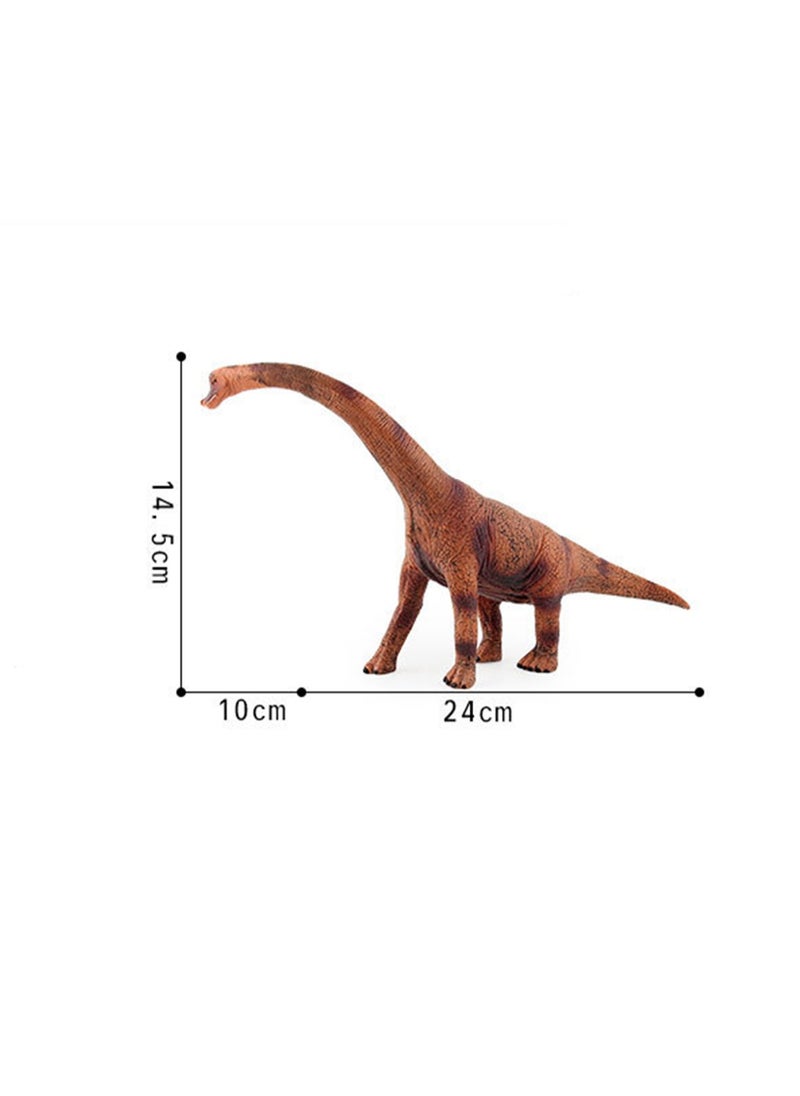 Solid Simulation Plastic Static Dinosaur Toy Model Ornaments Collection Dinosaur Model (Brachiosaurus)