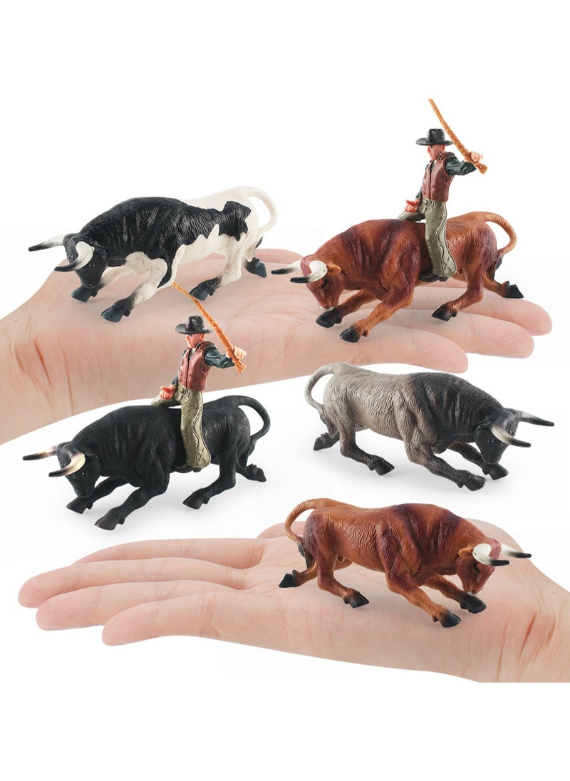 Simulation Of Spanish Bullfighting Toy Model Solid Static Ornaments (T15593 Matador + Bullfighting)