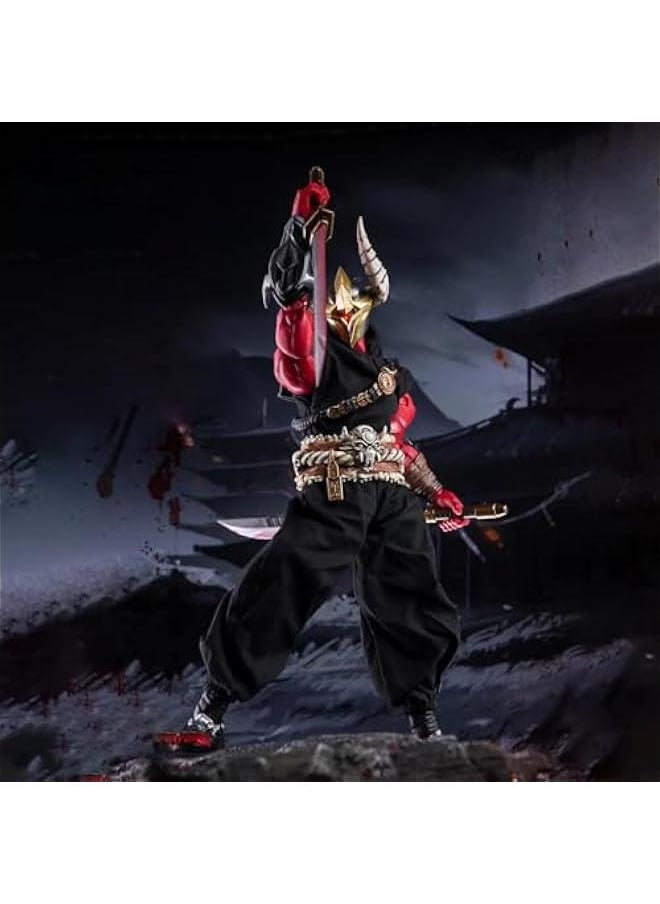 KEEPGOING, Fengdu Ghost City Strange Tales: Black WuChang, 1/12 Scale Collectible Action Figure Full Set