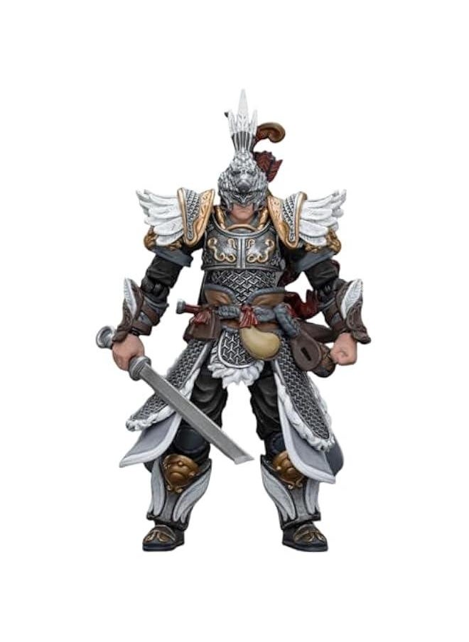 JoyToy Dark Source Collectible Figure: JiangHu Northern Hanland Empire White Feather Snowfield Archery Cavalry 1:18 Scale Action Figures JT5901