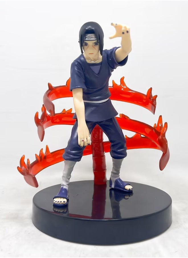 Naruto SSusanoo Uchiha Itachi Action Figure Decorative Resin Sculpture Home Decor Statue, Art Figurine Home Ornament Decoration for Office, Living Room, Bedroom, Book Shelf, TV Cabinet, Desktop