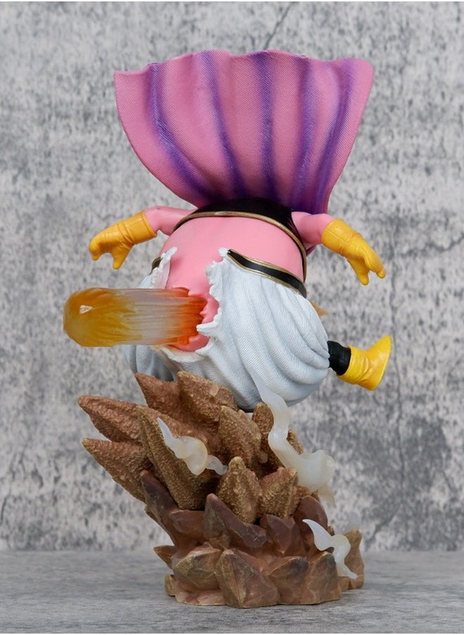 Dragon Ball Majin Buu Action Figure Decorative Resin Sculpture Home Decor Statue, Art Figurine Home Ornament Decoration for Office, Living Room, Bedroom, Book Shelf, TV Cabinet, Desktop