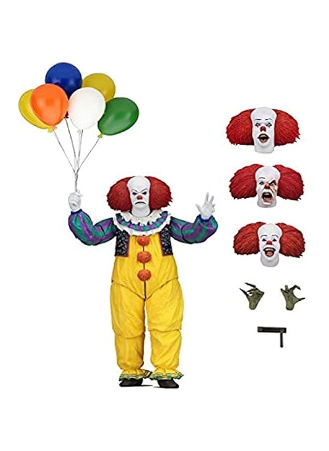 IT - 7 Scale Action Figure - Ultimate Pennywise (1990)