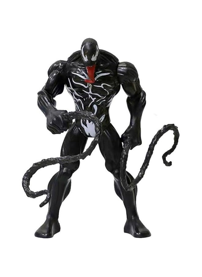 6.27 inch Movie Superhero Action Figures Toys Characters  for Themed Parties for Kids Ages 3 and Up (16cm Black Venom)