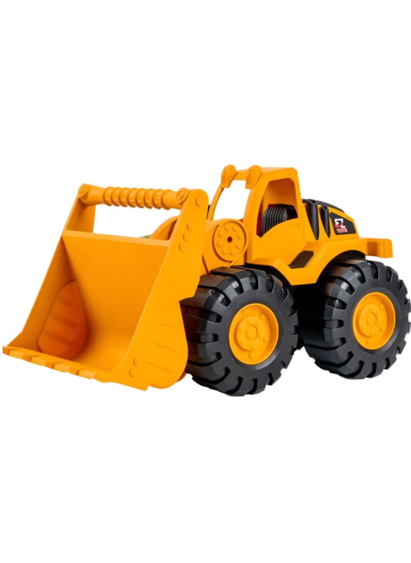 Medium Duty Earthmoving Truck Friction Driving Engineering Toy Truck Suitable For Boys, Kids, Babies And Girls Over 3 Years Old, Birthday Gift