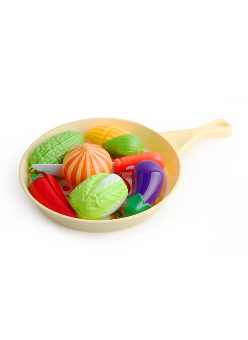 Children'S Pretend Kitchen Series Qie Qie Le Toys (Vegetable)