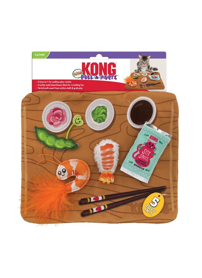 KONG Pull-A-Partz Sushi