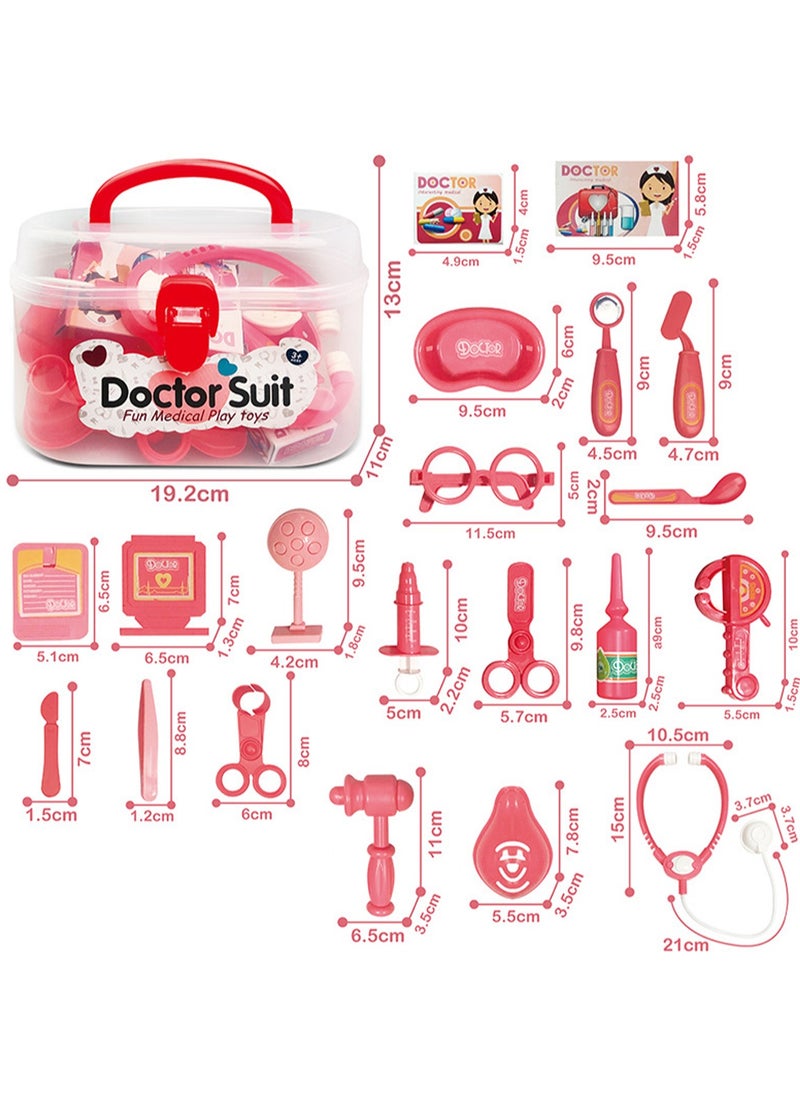 The Children Stethoscope Plays The Role Of The Dentist Injection Medical Kit, Simulation Play Doctor Toy Set