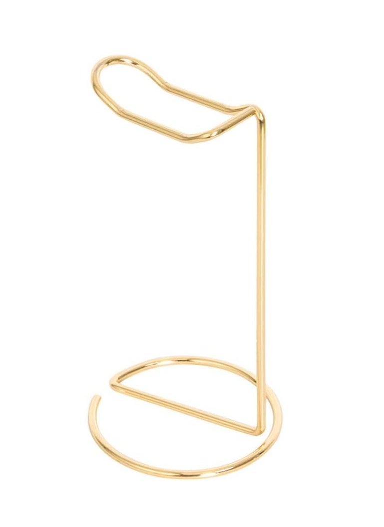 Simple Metal Headphone Storage Stand Fashion Home Iron Stand Creative Display Stand Headphone Stand Suitable for Headphones Headphone Table Home Office Headphones (Gold)