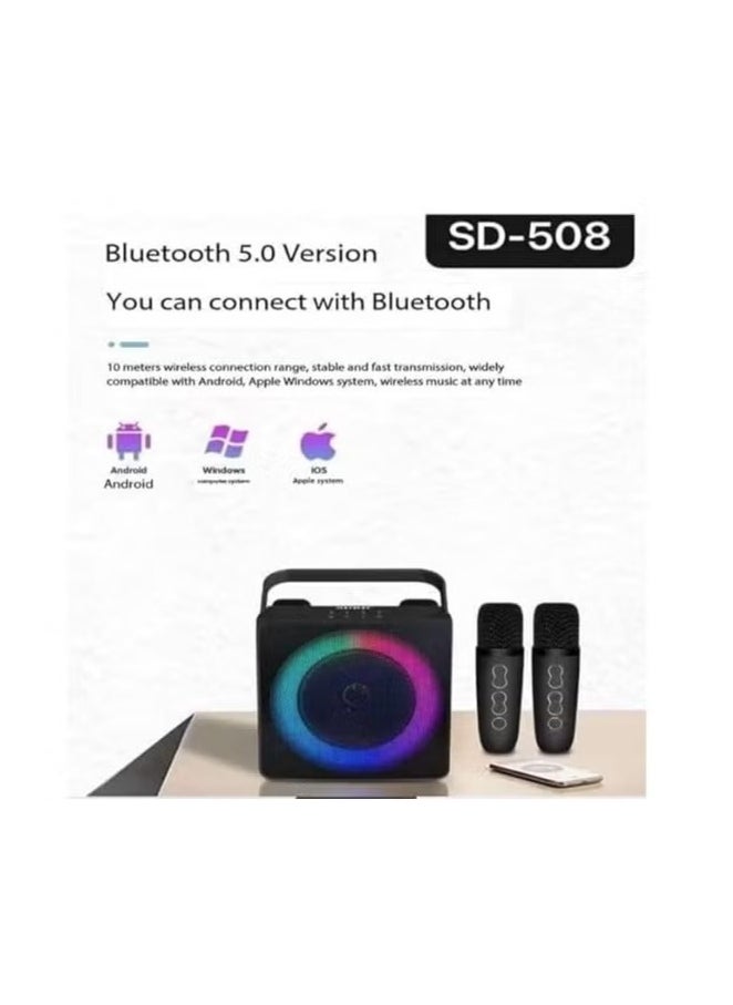 200W High Power Bluetooth Portable Sound Speaker Wireless Stereo, Deep Bass, Enhanced Audio Quality, Loud Outdoor Speaker with Long Battery Life, Waterproof, Ideal for Parties, Beach, and Travel – Compact, Easy to Carry, Perfect for Home and Outdoors