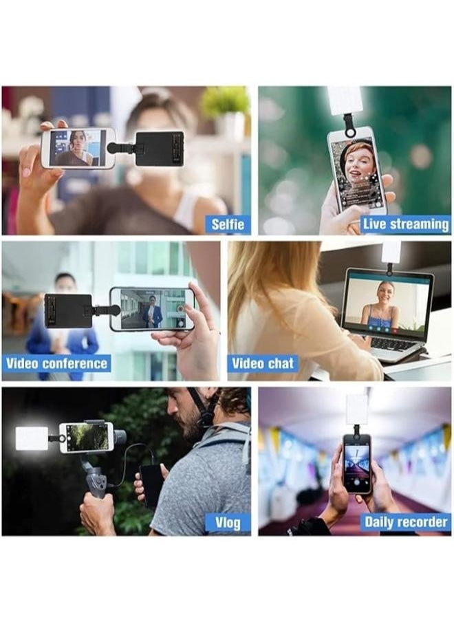 Flash Light for Computer Phone Video Conference Lighting for Laptop Desktop Remote Working Zoom Call Lighting Self Broadcasting and Live Streaming