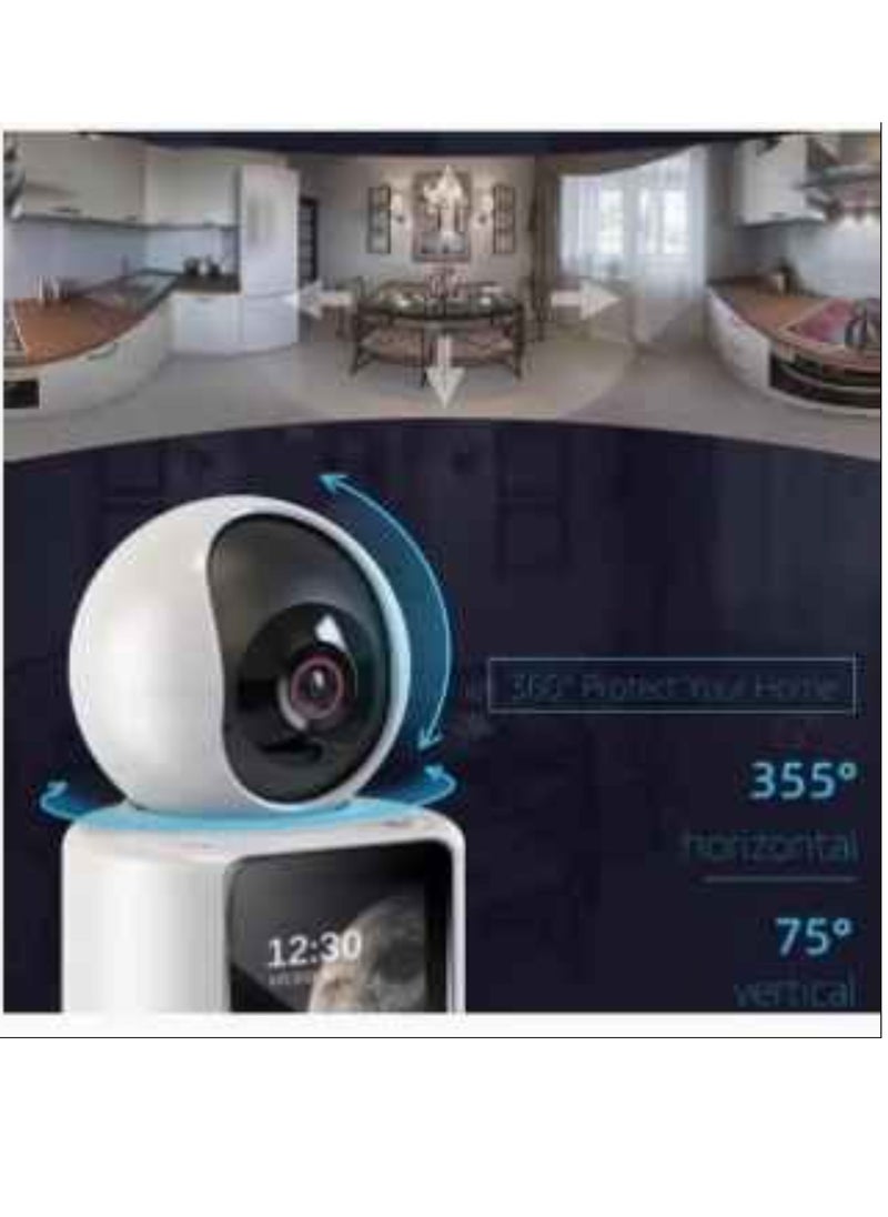 Full HD WIFI Video Calling PT Camera With One-Click Call Anthropomorphic Detection And Infrared Night Vision By Mobile APP