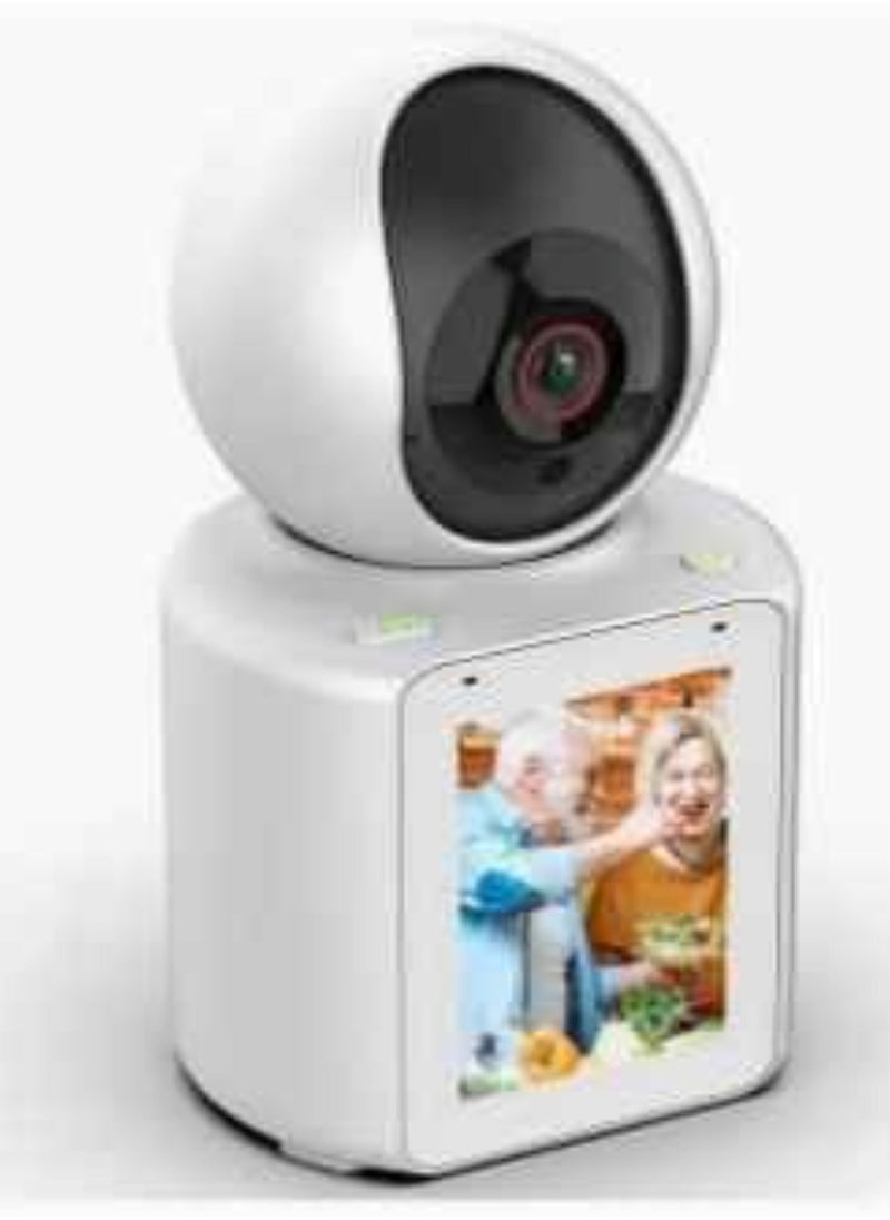 Full HD WIFI Video Calling PT Camera with One-Click Call, Anthropomorphic Detection, and Infrared Night Vision via Mobile App