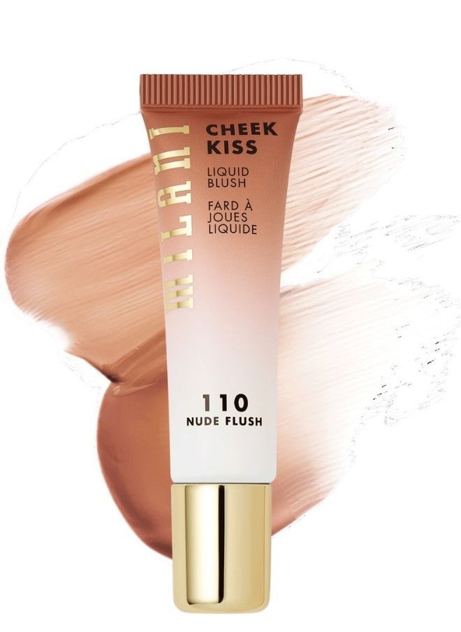 Milani Liquid Cheek Blush #110 Nude Flush - 11ml | Lightweight, Buildable, Long-Lasting Formula | Perfect for Natural or Bold Looks